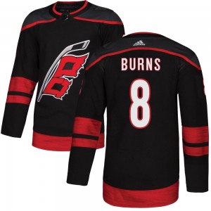 Men's Adidas Carolina Hurricanes Brent Burns Black Alternate Jersey - Authentic